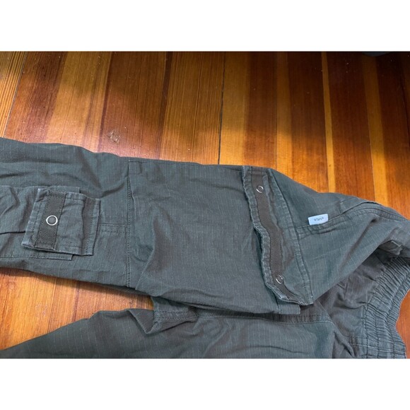 WTAPS Ripstop Jogger Tech Pants Olive Green Size Men's 02 Cargo Pockets - Picture 9 of 13
